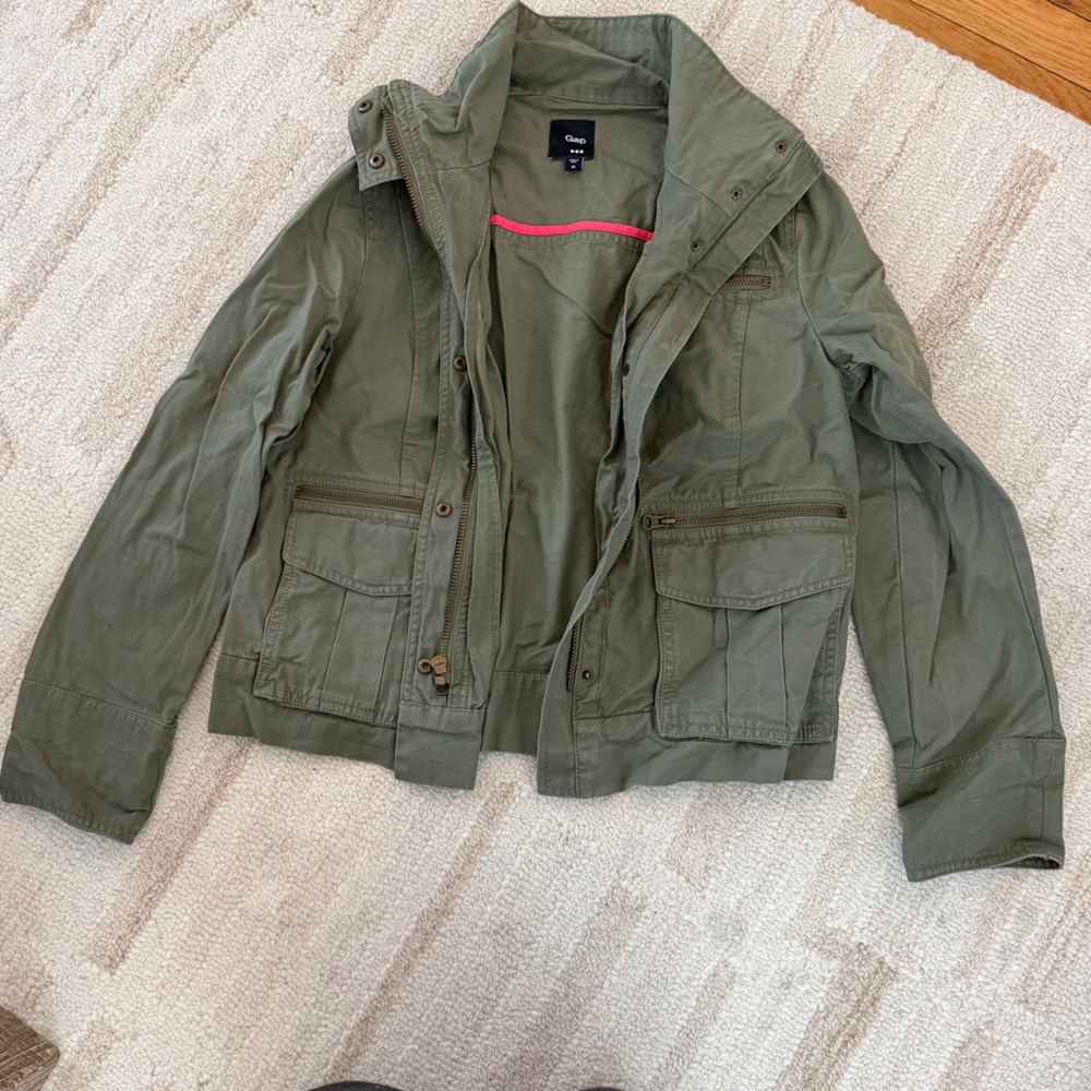 GAP Olive Military Jacket